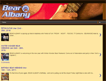 Tablet Screenshot of bearalbany.com